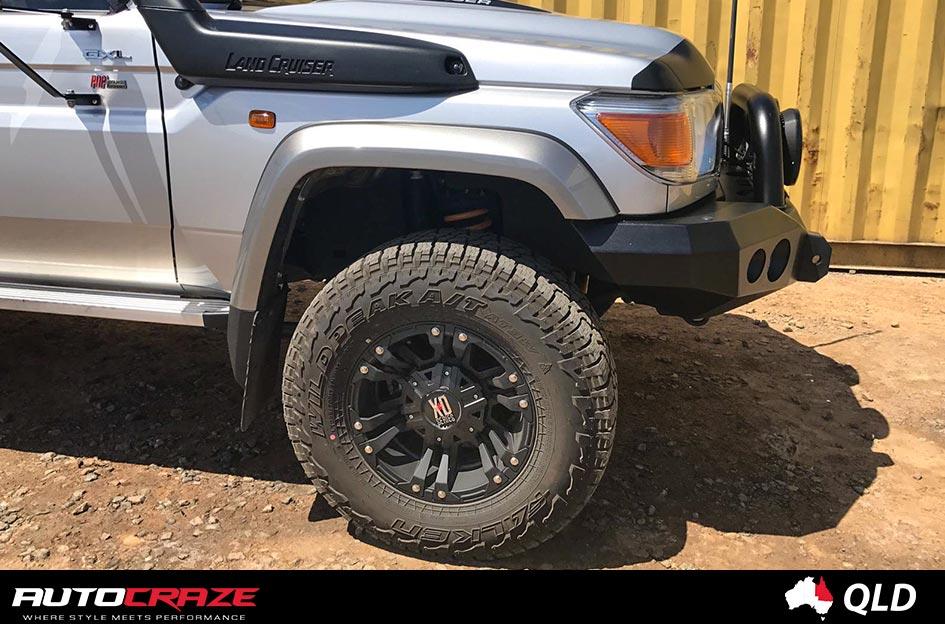 TOYOTA LANDCRUSIER MONSTER XD MATTE BLACK